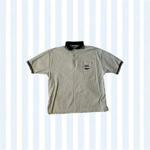 Juneau Alaska Harley Davidson short sleeve polo shirt